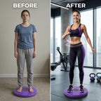Waist twist fitness disc for home workouts