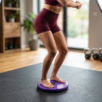 Fitness twist board for waist shaping and flexibility