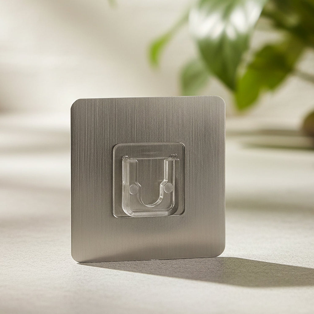 Multipurpose wall hook holder in use in kitchen or bathroom