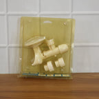 Top view of liquid soap dispenser featuring suction cup wall mount