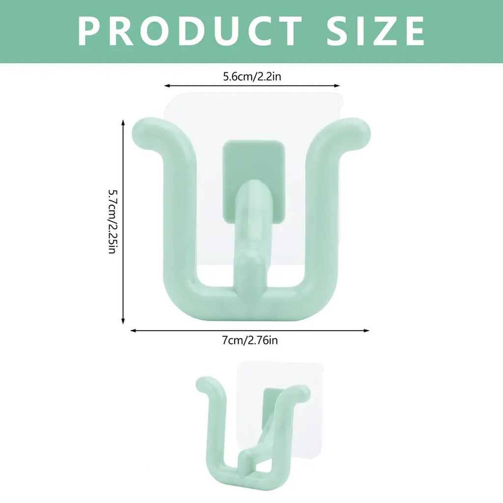 Dimensions of wall-mounted slipper holder