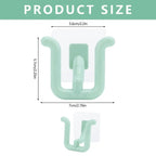 Dimensions of wall-mounted slipper holder