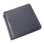 Slim wallet shown with mini travel carry case, ideal for on-the-go