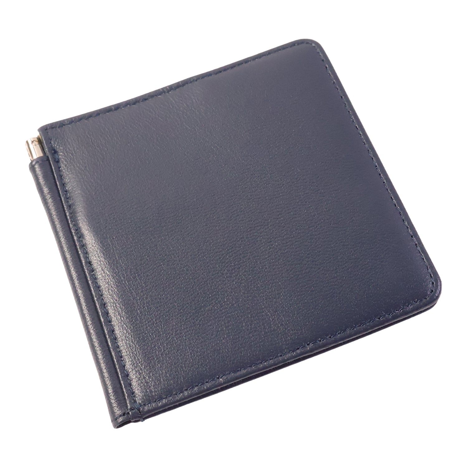 Slim wallet shown with mini travel carry case, ideal for on-the-go
