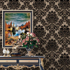 Peel and stick wallpaper roll used for easy home decoration