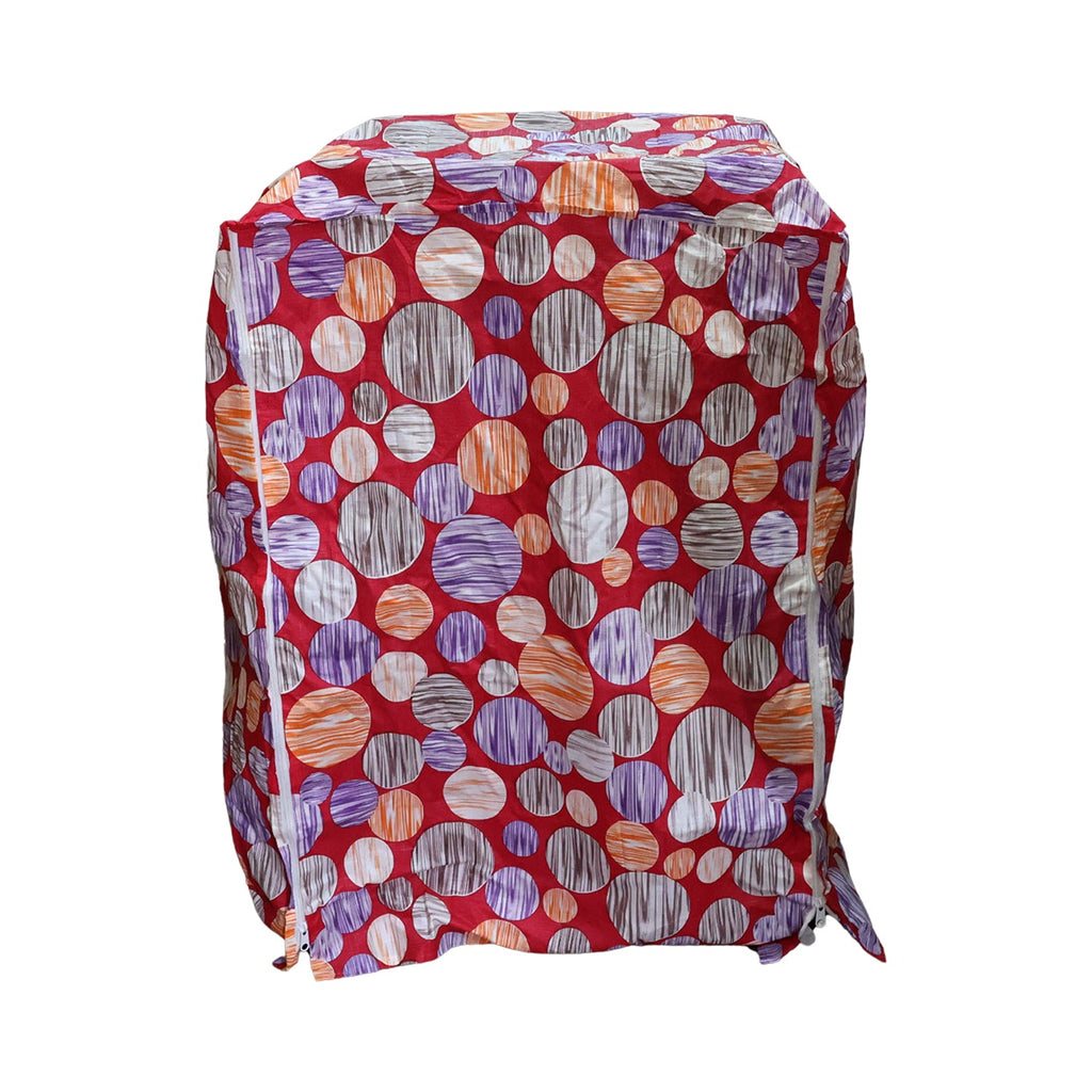 Stylish mix design waterproof washing machine cover enhancing laundry area