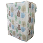 Decorative cartoon pattern adding charm to the PEVA washing machine cover.