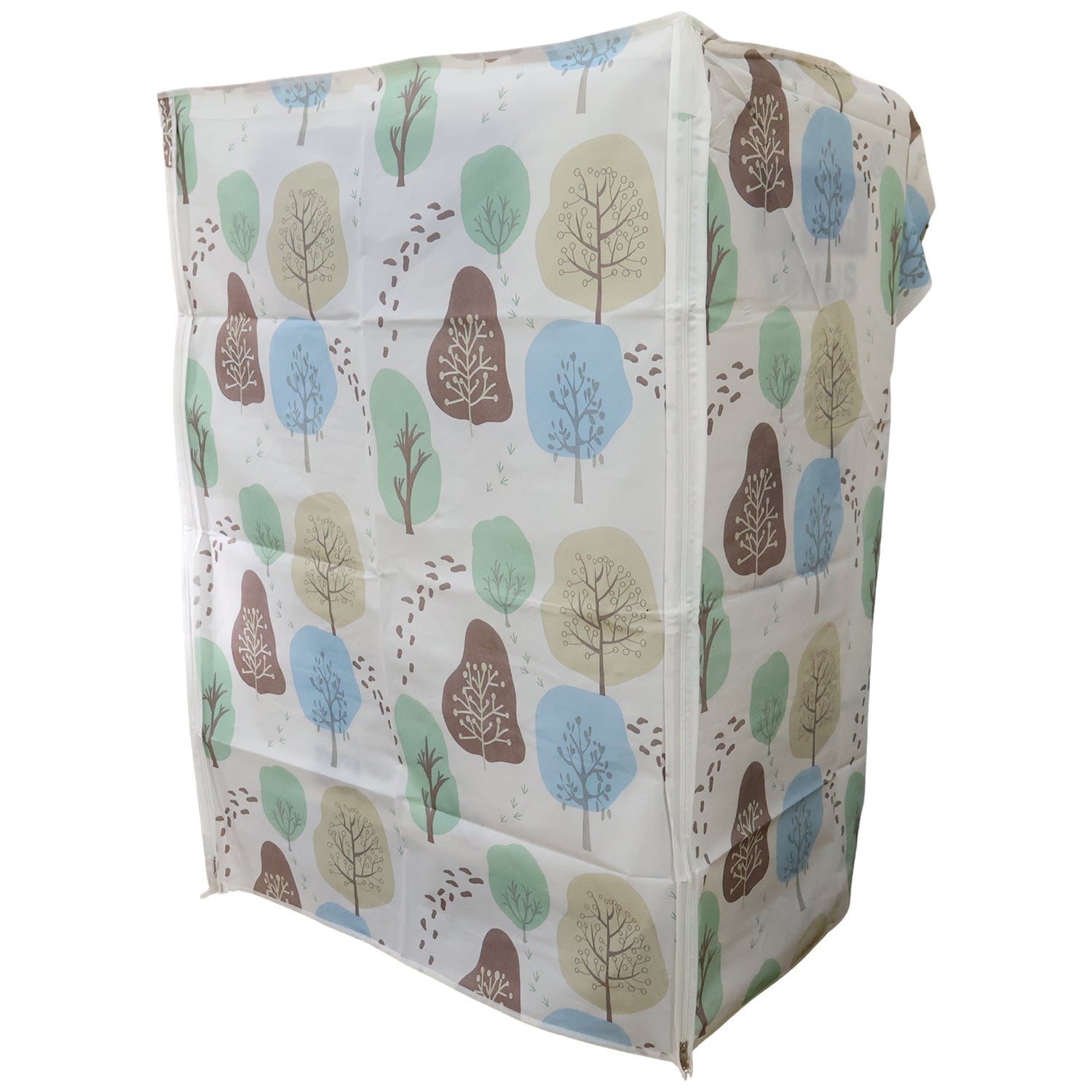 Decorative cartoon pattern adding charm to the PEVA washing machine cover.