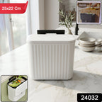 25x22 cm compact kitchen dustbin size for small spaces