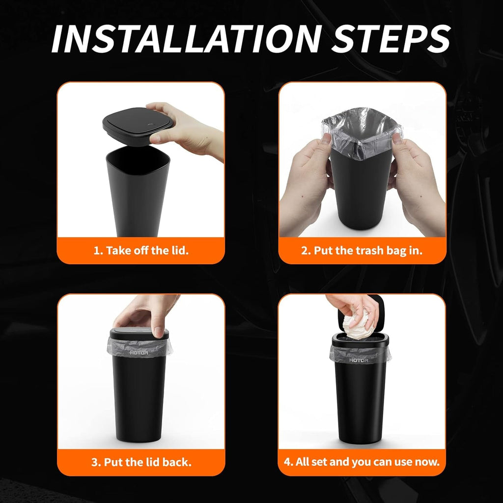 Packaging of heavy-duty garbage bags roll set