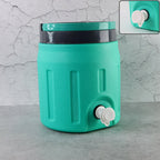 Insulated water jug 4L with lid open displaying inner lining