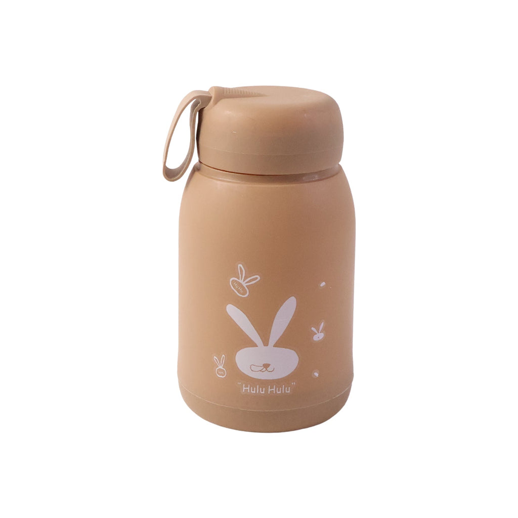 Glass water bottle with carry loop for easy portability