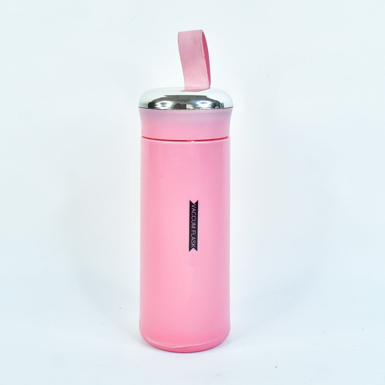 Compact 400ml pink glass water bottle perfect for daily use
