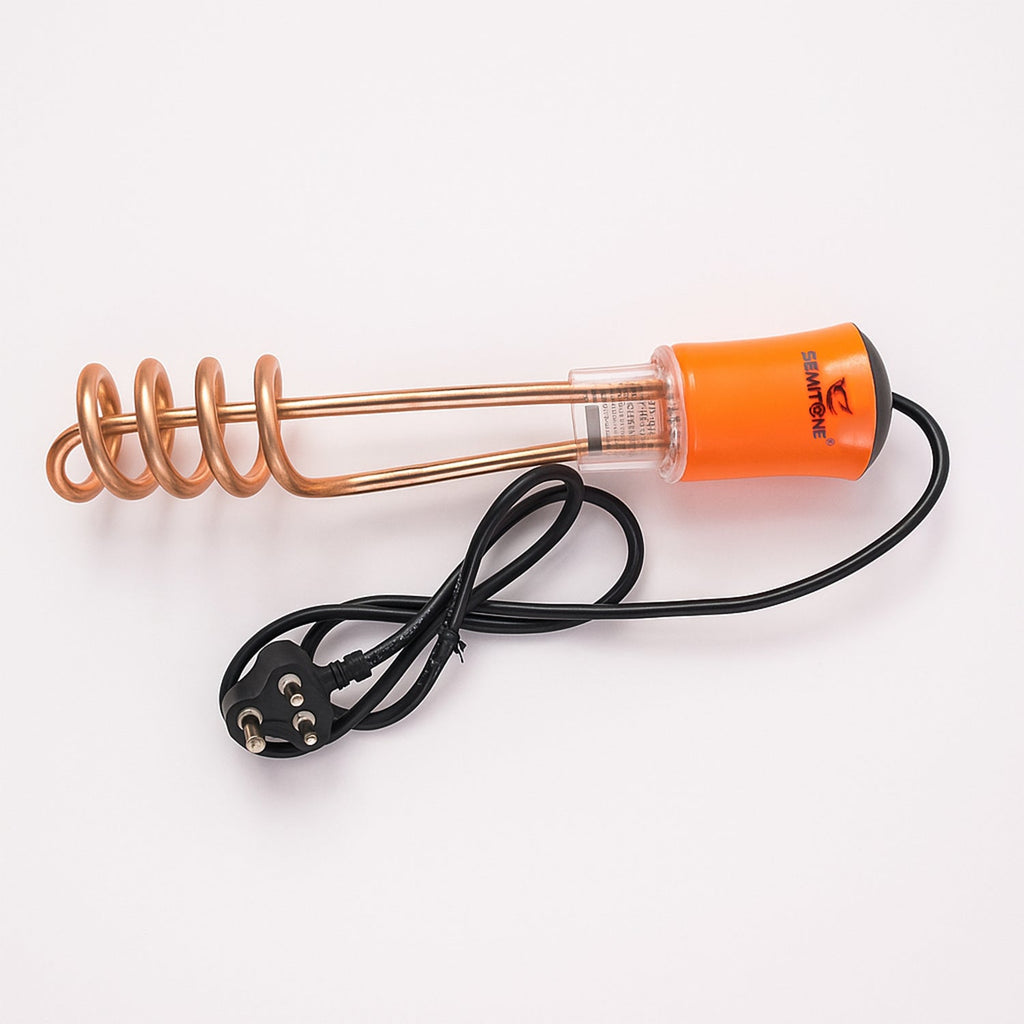 Compact immersion heater electric rod for quick water heating