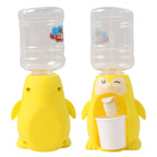 Child-friendly kids water dispenser toy with cup holder for easy use