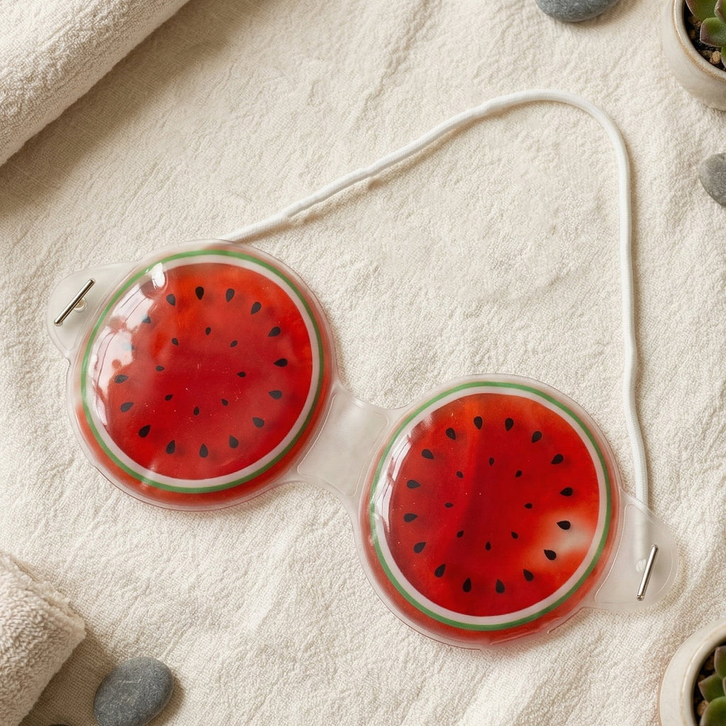 Vibrant and relaxing cooling eye mask for tired eyes