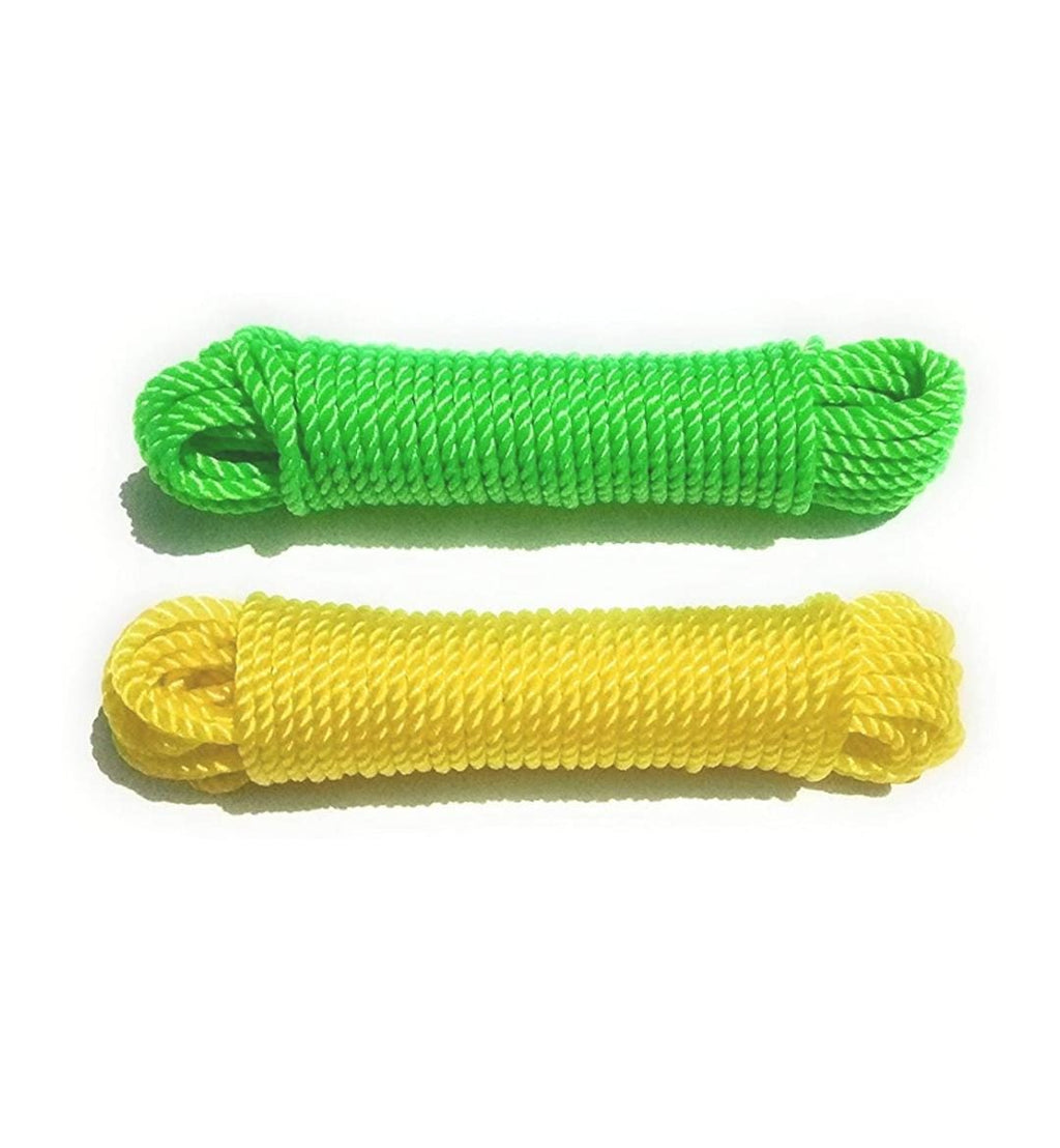 An 8-meter multipurpose rope in assorted colors, ideal for indoor and outdoor tasks.