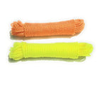 Coiled mixed-color utility rope, perfect for various securing and tying needs.