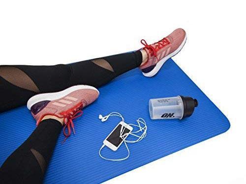 Close-up of the TPE material on a Yoga Mat, showing texture.