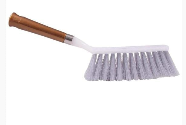 Versatile plastic cleaning brush for tackling various household chores with ease.
