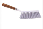 Versatile plastic cleaning brush for tackling various household chores with ease.