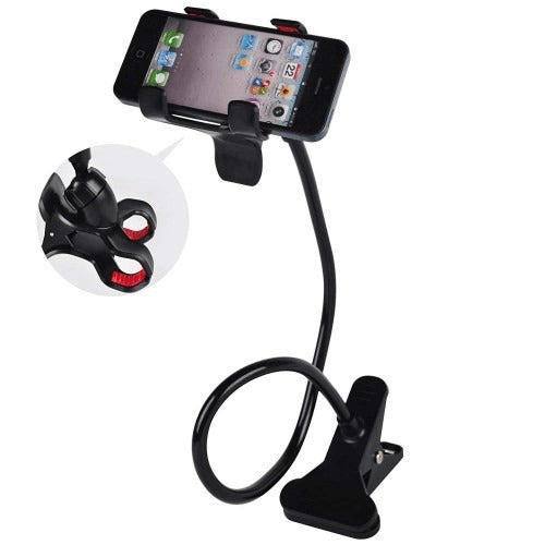 Foldable phone stand, compact design for easy storage and travel.