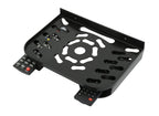 Modern wall mount stand for cable boxes, blending seamlessly into home decor.