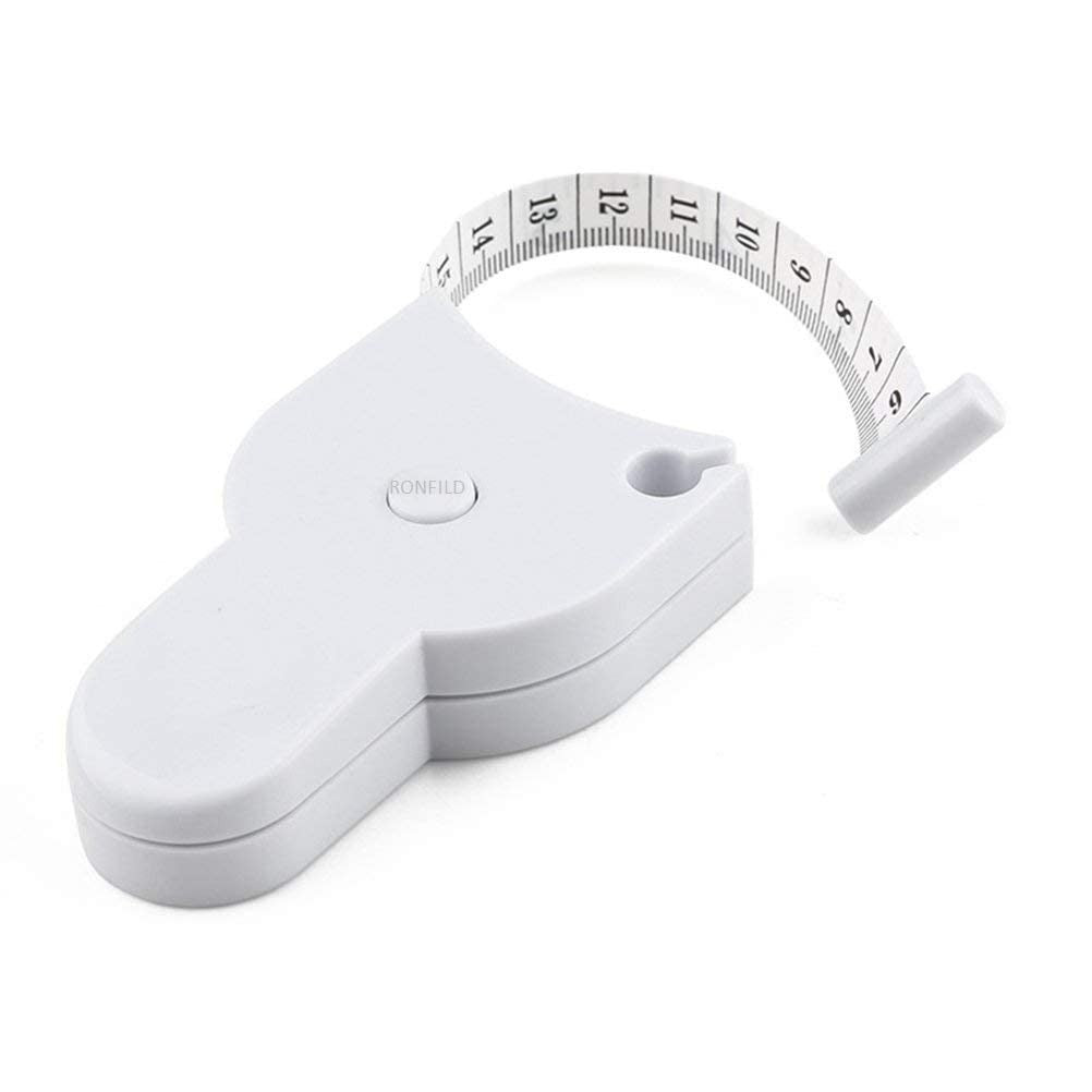 Lifestyle shot of the measuring tape used for daily fitness tracking.