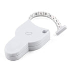 Lifestyle shot of the measuring tape used for daily fitness tracking.