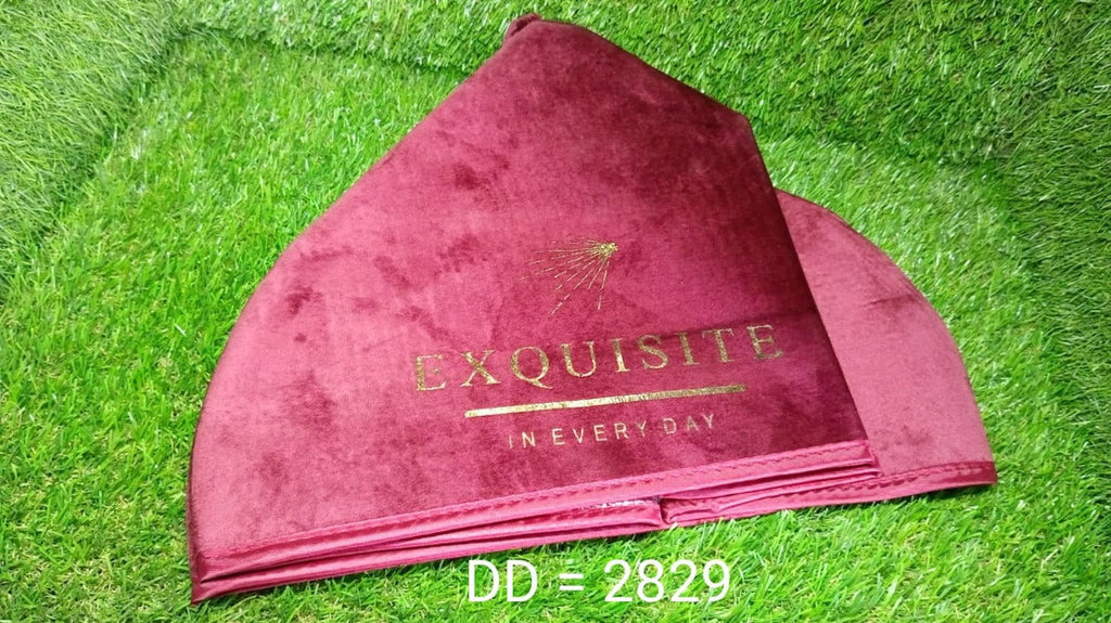 Elegant velvet material, showcasing its quality for bespoke dresses.