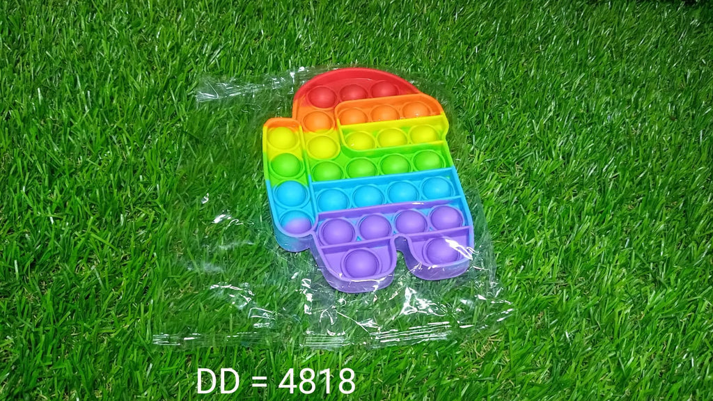 Among Us themed silicone fidget toy, relieving stress and boredom.