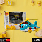 Toddler airplane toy with engaging musical sounds for playtime.