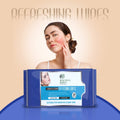 Pack of Beautiful Basics Facial Wet Wipes for gentle cleansing.