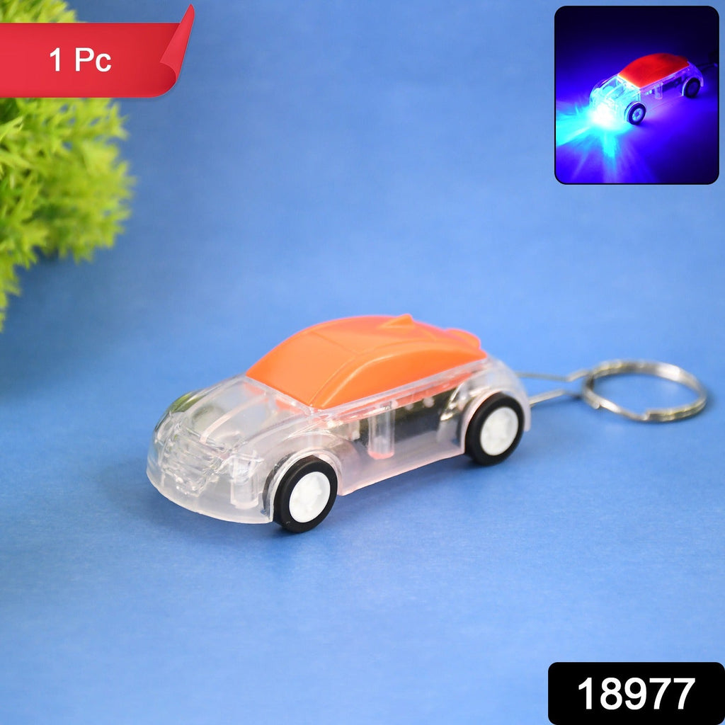 Mini Car LED Keychain Light displayed on a white background