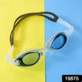 Konex anti-fog UV-protected swimming goggles with wide vision