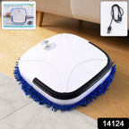 Automatic robot mop cleaning floor dust and debris daily