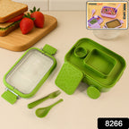 Closed Magic lunch box with carrying handle for easy portability