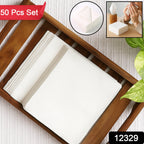 Gentle and highly absorbent facial tissue paper napkins in compact pack