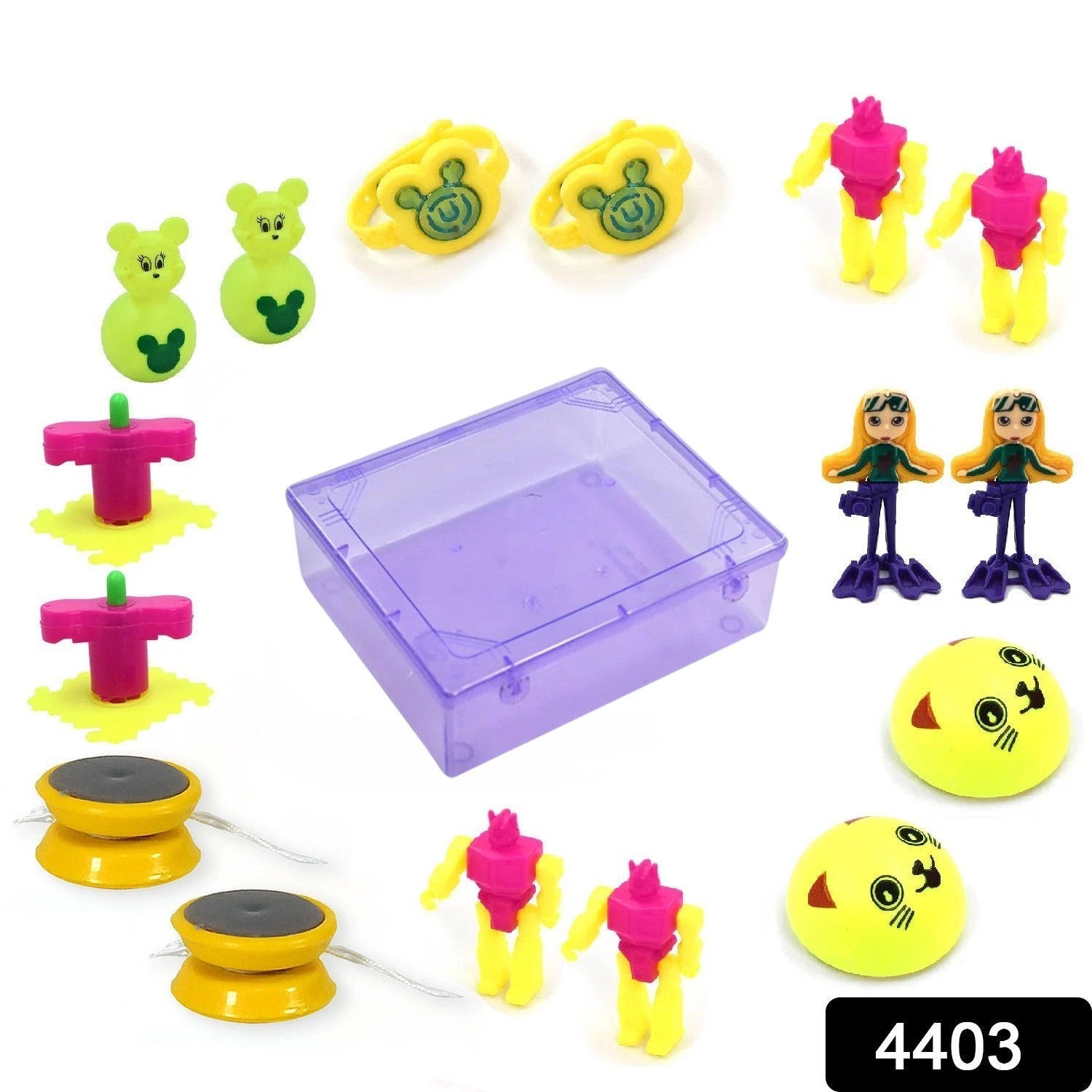 Assorted push & go toys in a friction powered toy vehicles combo set.