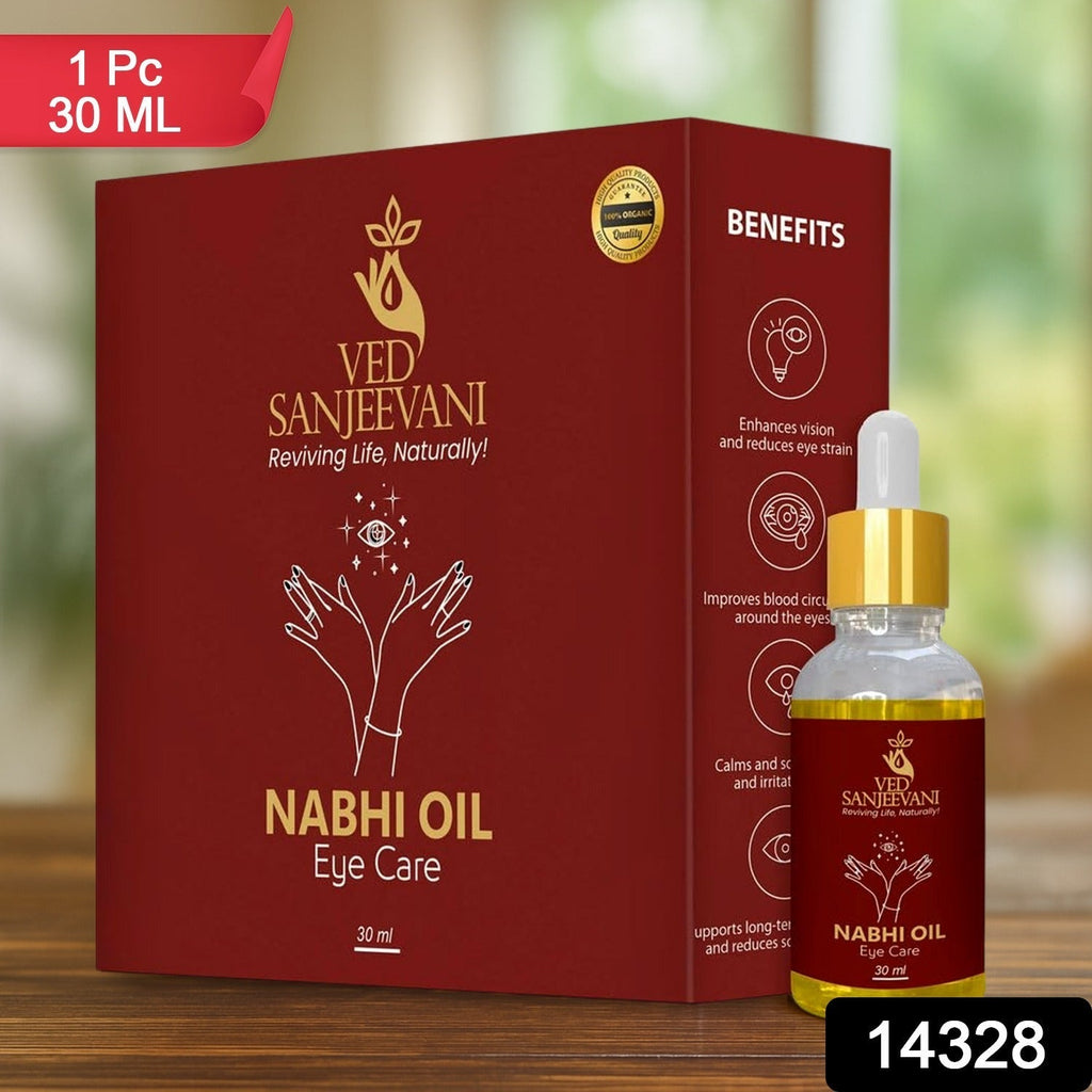 Ayurvedic Nabhi Oil for natural eye health via navel therapy