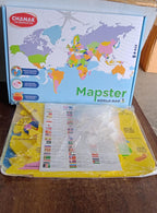 Neutral image of World Map educational puzzle for children