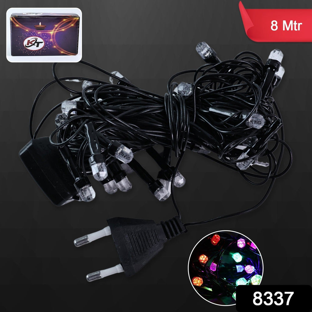 Color changing multicolor LED fairy string lights for festive decoration