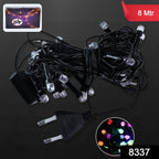 Color changing multicolor LED fairy string lights for festive decoration