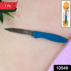 Professional stainless steel paring knife with ergonomic handle