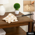 Dusting mop cleaning tool with fixed handle for precise dust removal