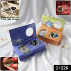 Heart-shaped decorative gift box for pearl necklace set