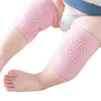 Comfortable and supportive knee guard pads for toddlers, in a natural setting.
