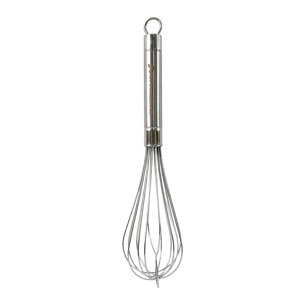 Stainless steel mini hand whisk perfect for mixing ingredients