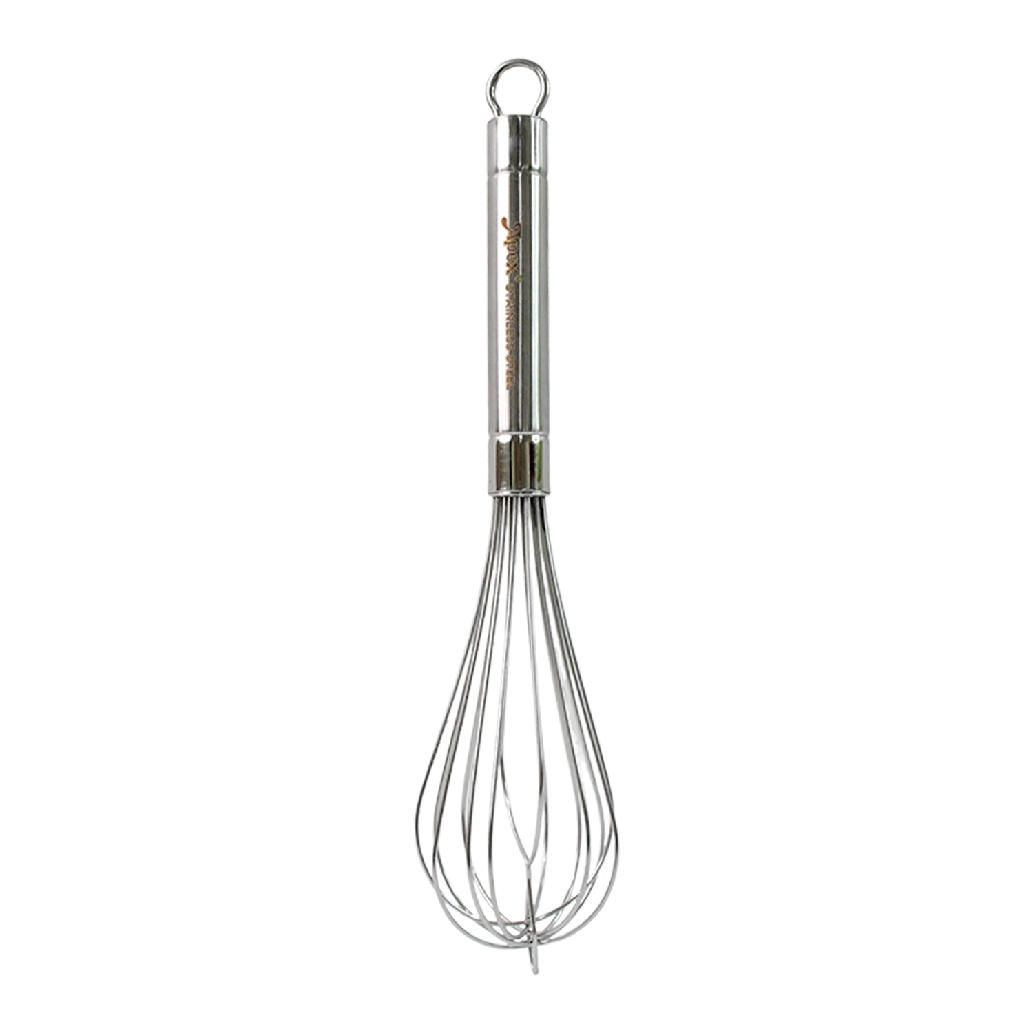Stainless steel mini hand whisk perfect for mixing ingredients