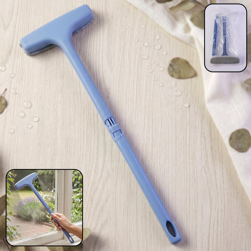 Window mesh cleaner effectively cleaning dust and debris from a window screen.